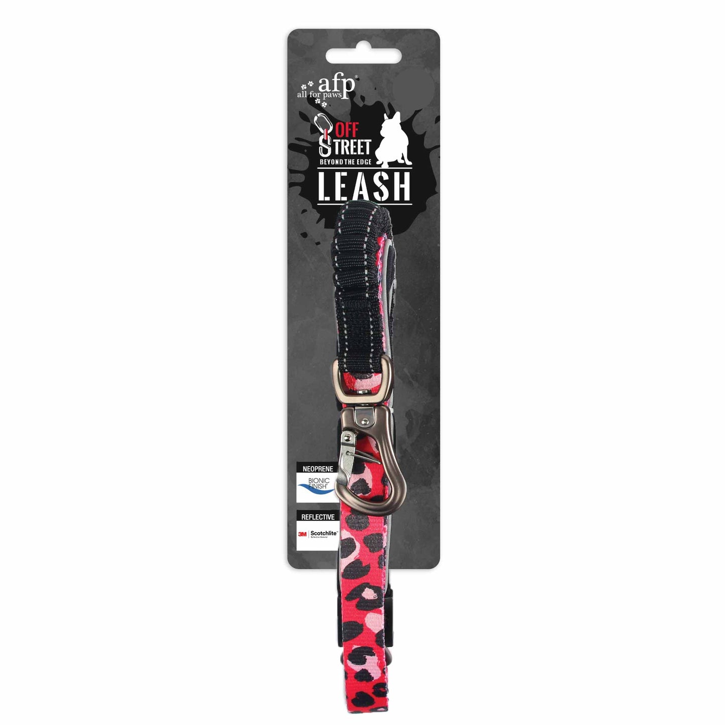 Eco-Friendly Bungee leash (Leopard)