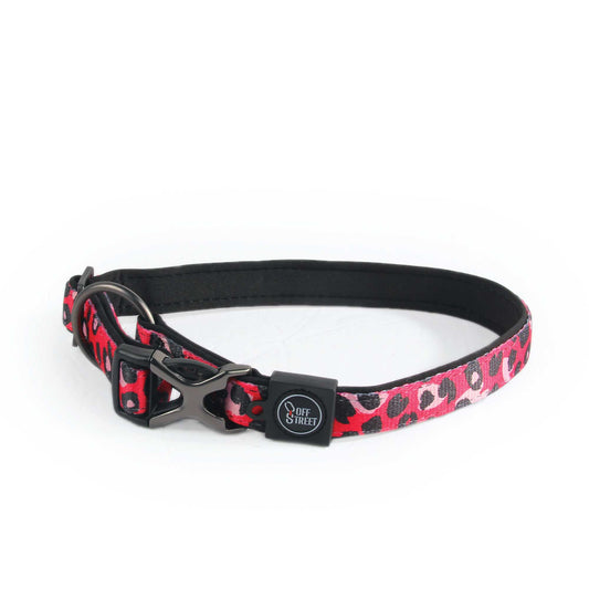 Eco-Friendly Neoprene Dog Collar (Leopard)