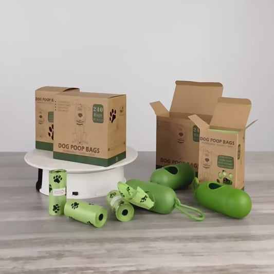 Eco-Friendly Waste Bags & Dispenser